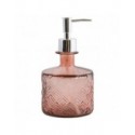 Spirella Soap dispenser Recycled Glass CARMINA Terracotta