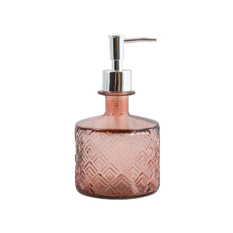Spirella Soap dispenser Recycled Glass CARMINA Terracotta Spirella