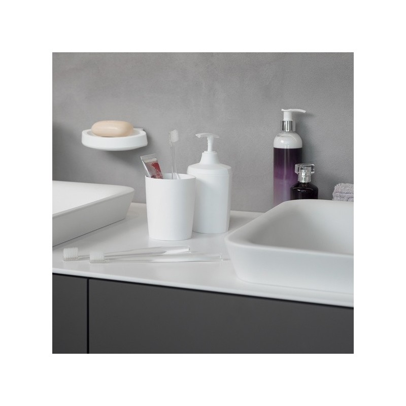 Spirella Soap dispenser PP LEMON OPAQUE White Spirella