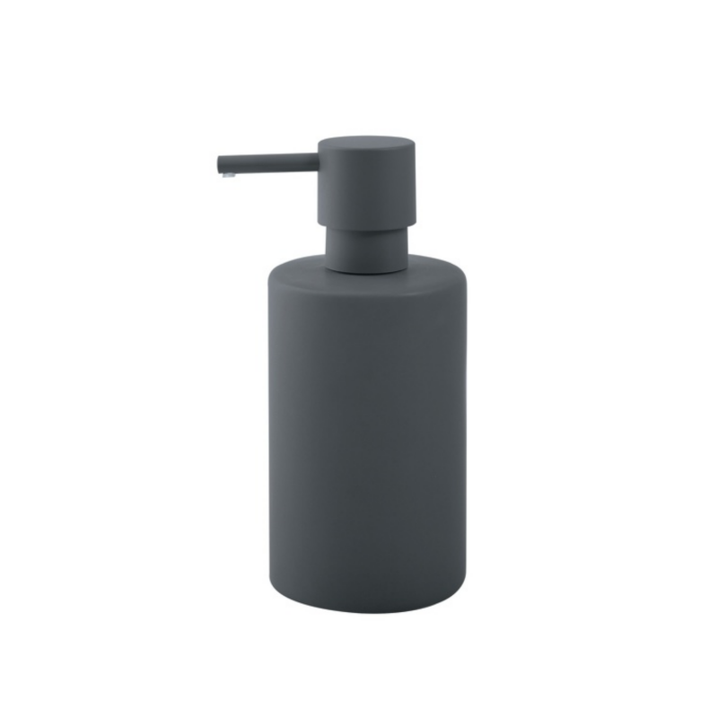 Spirella Soap dispenser Ceramic TUBE-MATT Matt Dark Gray Spirella
