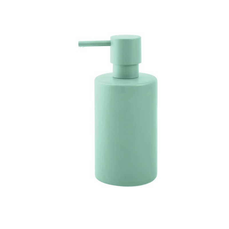 Spirella Dispensador de Jabón Cerámica TUBE-MATT Verde Hielo Mate Spirella