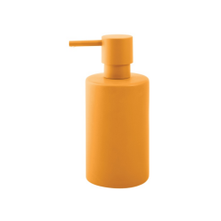 Spirella Distributeur de savon Céramique TUBE-MATT Jaune Mat