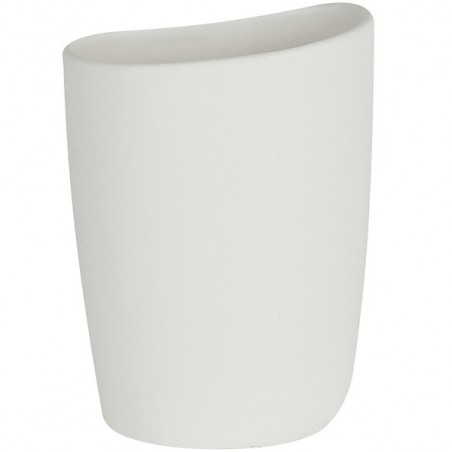 Spirella Vaso cerámica ETNA Blanco Spirella