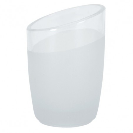 Spirella Vaso de Vidrio LEVEL Blanco Spirella