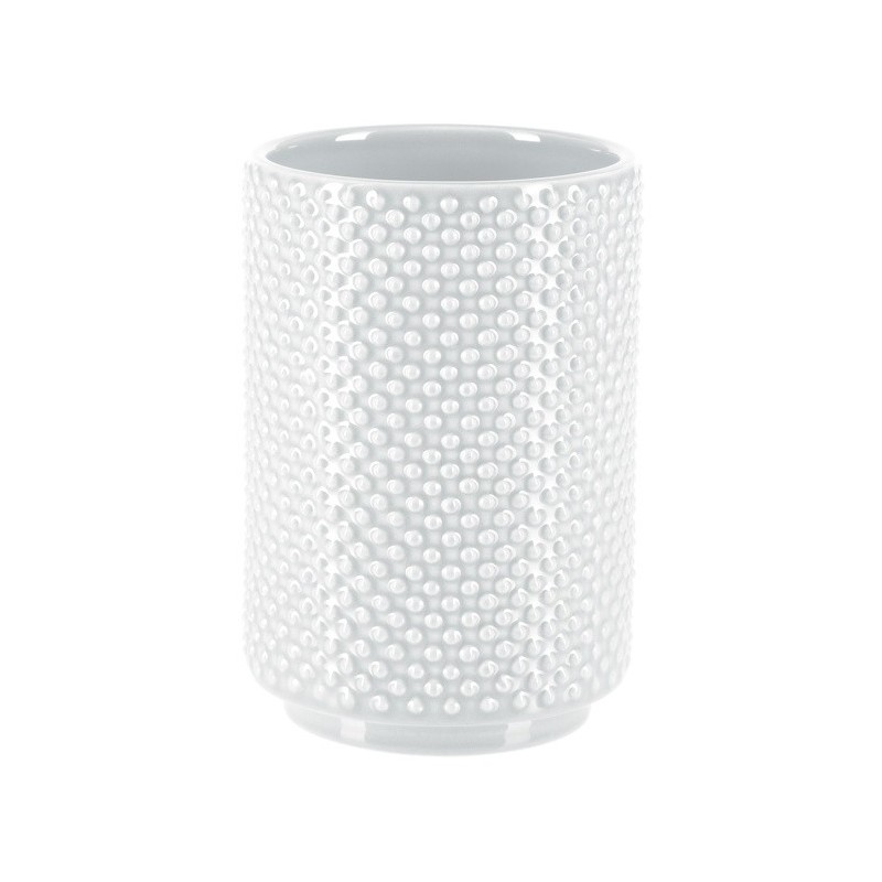 spirella Gobelet Faience MERO Blanc Spirella