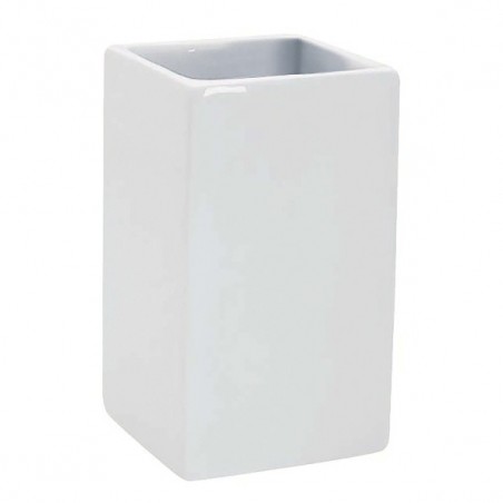 Spirella Gobelet Porcelaine QUADRO Blanc Spirella