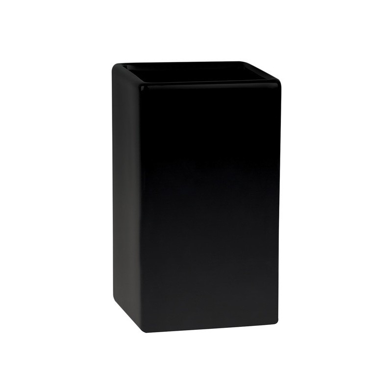 spirella Gobelet Céramique QUADRO matT Noir mat Spirella