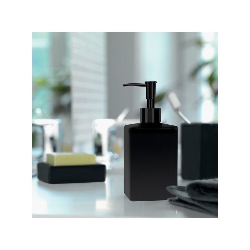 Gobelet Céramique QUADRO matT Noir mat Spirella Spirella