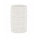 Gobelet Porcelaine RELIEF Blanc Spirella Spirella
