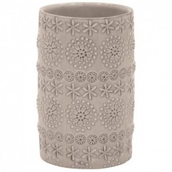 Spirella Vaso de Porcelana RELIEF Beige Spirella