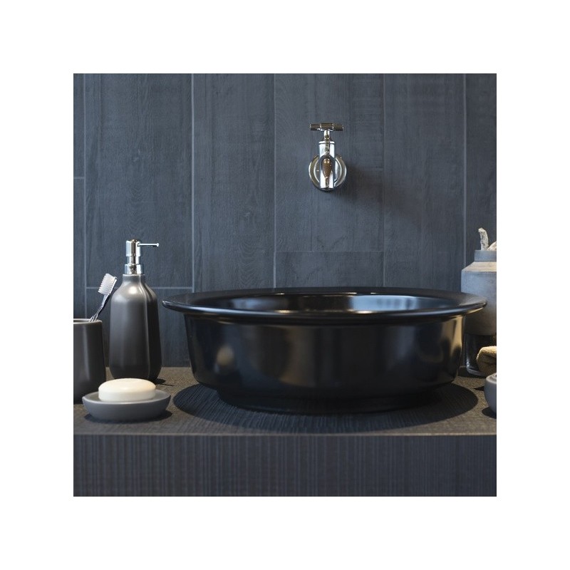 Gobelet Céramique SENSE Gris Anthracite mat Elements by Spirella Spirella