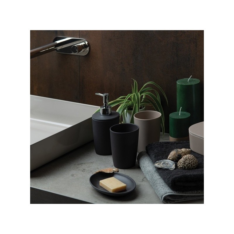 Spirella Gobelet Fibres de Bambou TAKEO Anthracite Spirella