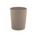 Gobelet Fibres de Bambou TAKEO Taupe Spirella Spirella