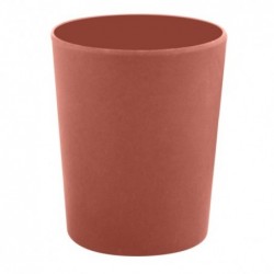 Spirella Vaso de fibra de bambú TAKEO de Terracota Spirella
