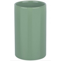 Spirella Vaso cerámica TUBE verde musgo Spirella