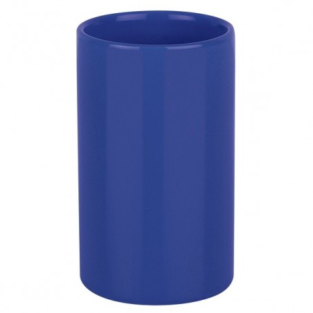 Spirella Gobelet Céramique TUBE Bleu Marine Spirella