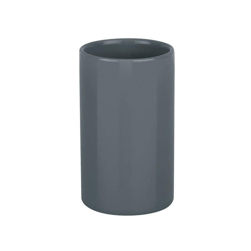 Spirella Vaso cerámica TUBE Gris oscuro Spirella