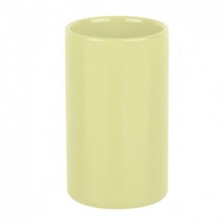 Spirella Vaso cerámica TUBE Amarillo Claro Spirella