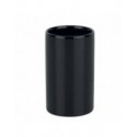 Spirella Vaso cerámica TUBE Negro Spirella