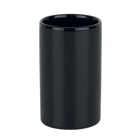 Spirella Vaso cerámica TUBE Negro Spirella