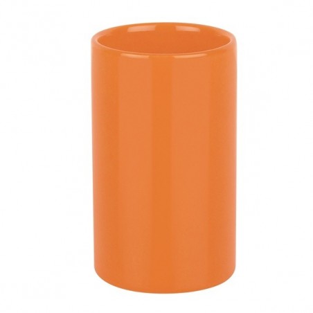 Spirella Vaso cerámica TUBE Naranja Spirella