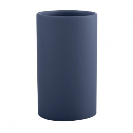 Gobelet Céramique TUBE-matT Bleu Foncé mat Spirella Spirella