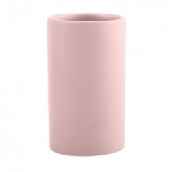 Spirella Vaso cerámica TUBE-MATT Rosa Mate Spirella
