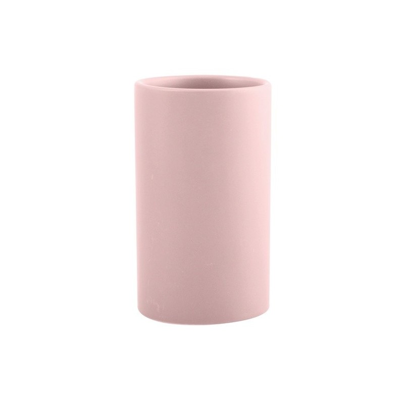 Gobelet Céramique TUBE-matT Rose mat Spirella Spirella
