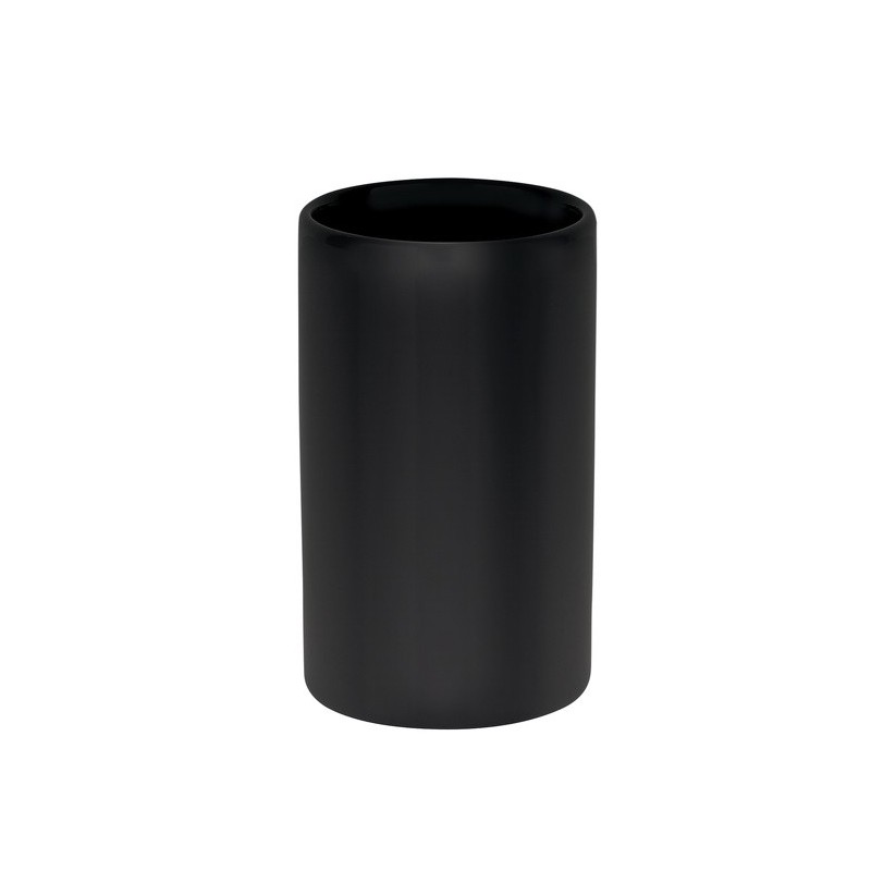 Gobelet Céramique TUBE-matT Noir mat Spirella Spirella