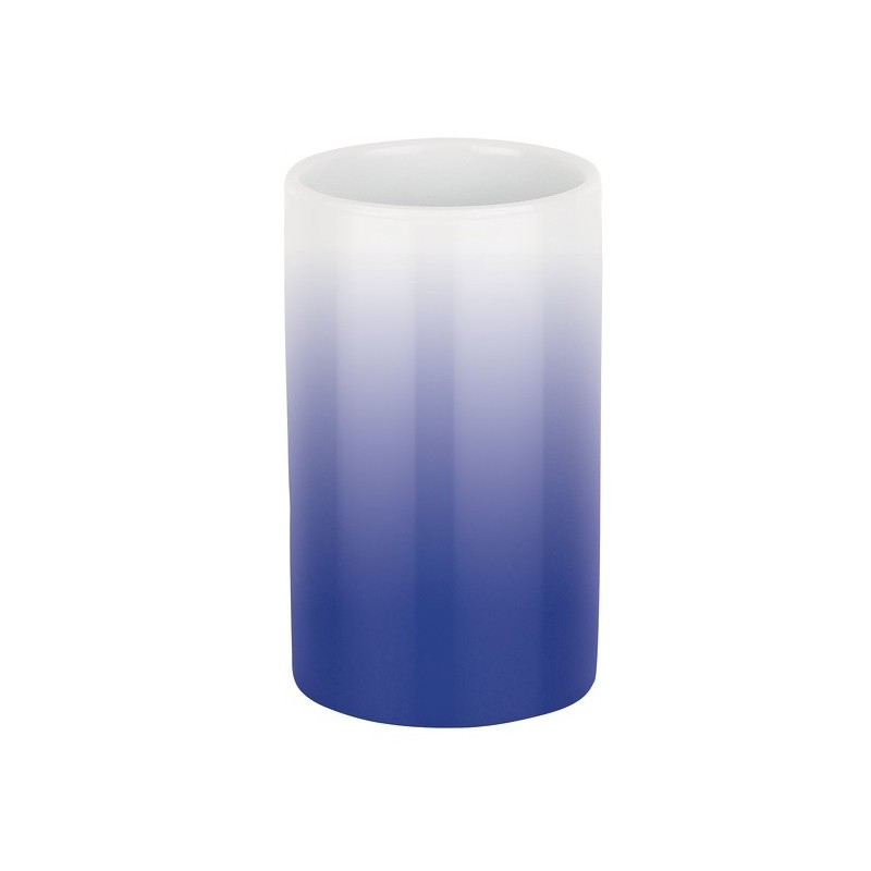 Gobelet Céramique TUBE GRADIENT Bleu Spirella Spirella