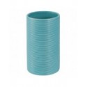 Gobelet Céramique TUBE RIBBED Bleu Spirella Spirella