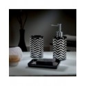 Gobelet Céramique WAVE Noir & Blanc Spirella Spirella