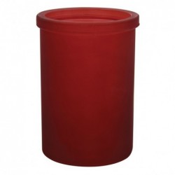 Spirella Vaso de Vidrio YOKO Burdeos Spirella