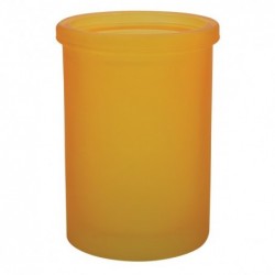 Spirella Vaso de vidrio YOKO Amarillo Misty Spirella