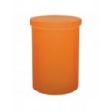 Spirella Vaso de Vidrio YOKO Naranja Misty Spirella