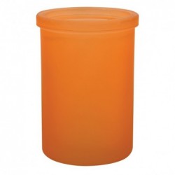 Spirella Vaso de Vidrio YOKO Naranja Misty Spirella