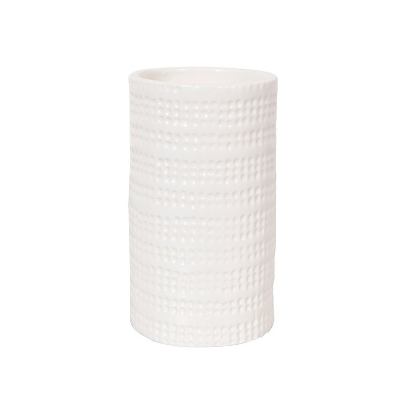 Spirella Vaso cerámica VENICE Blanco Spirella