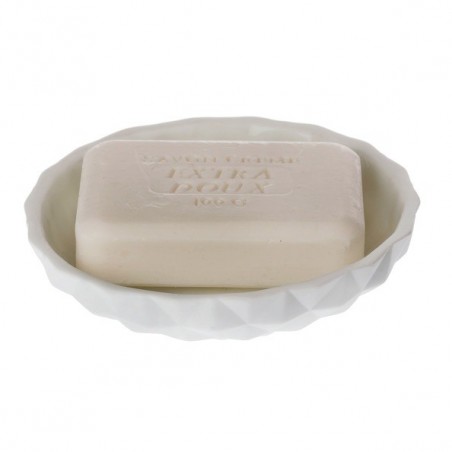 Porte savon Porcelaine ALISON Blanc Spirella Spirella