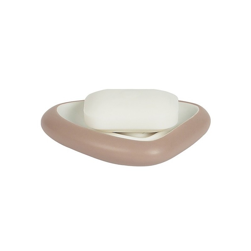Spirella Porte savon Céramique ETNA Beige Spirella