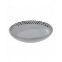Porte savon Porcelaine INES Noir & Blanc Spirella Spirella