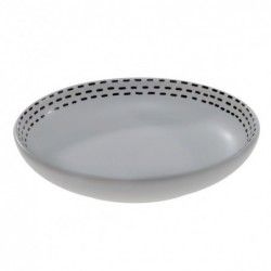 Porte savon Porcelaine INES Noir & Blanc Spirella Spirella