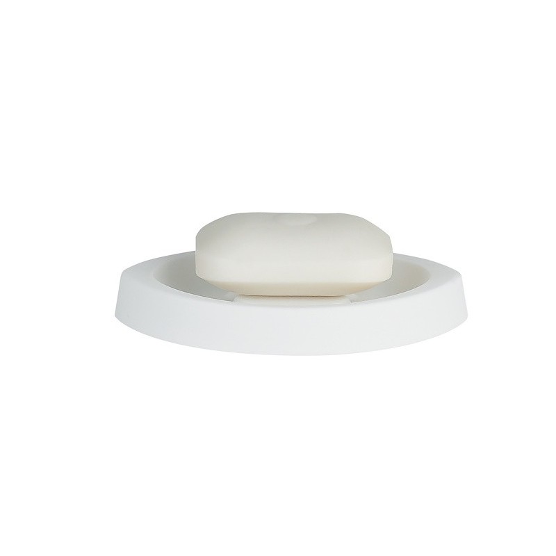 spirella Porte savon PP LEMON OPAQUE Blanc Spirella