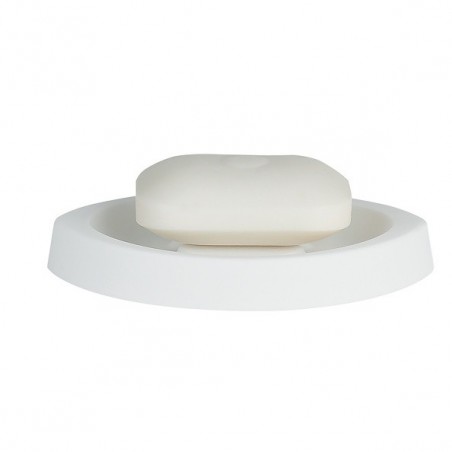 Spirella Porte savon PP LEMON OPAQUE Blanc Spirella