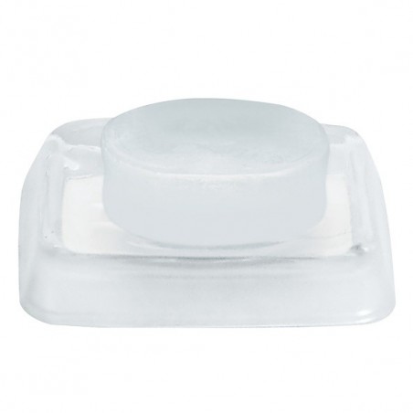 Spirella Porte savon Verre LEVEL Blanc Spirella