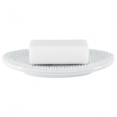 Porte savon Faience MERO Blanc Spirella Spirella