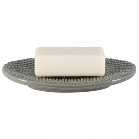 Spirella Porte savon Faience MERO Taupe Spirella