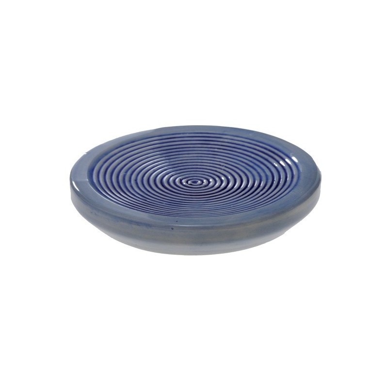 Spirella Porte savon Céramique MYKONOS Bleu Spirella