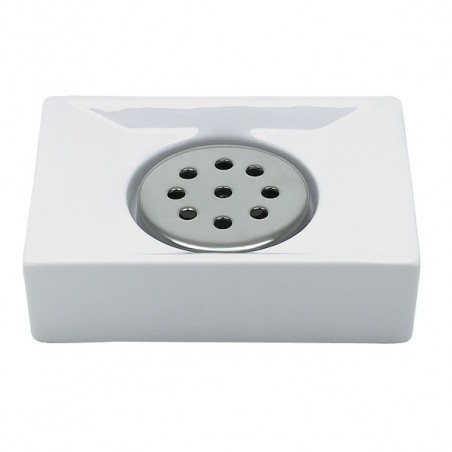 Spirella Porte savon Porcelaine QUADRO Blanc Spirella