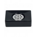 Porte savon Céramique QUADRO Noir Spirella Spirella