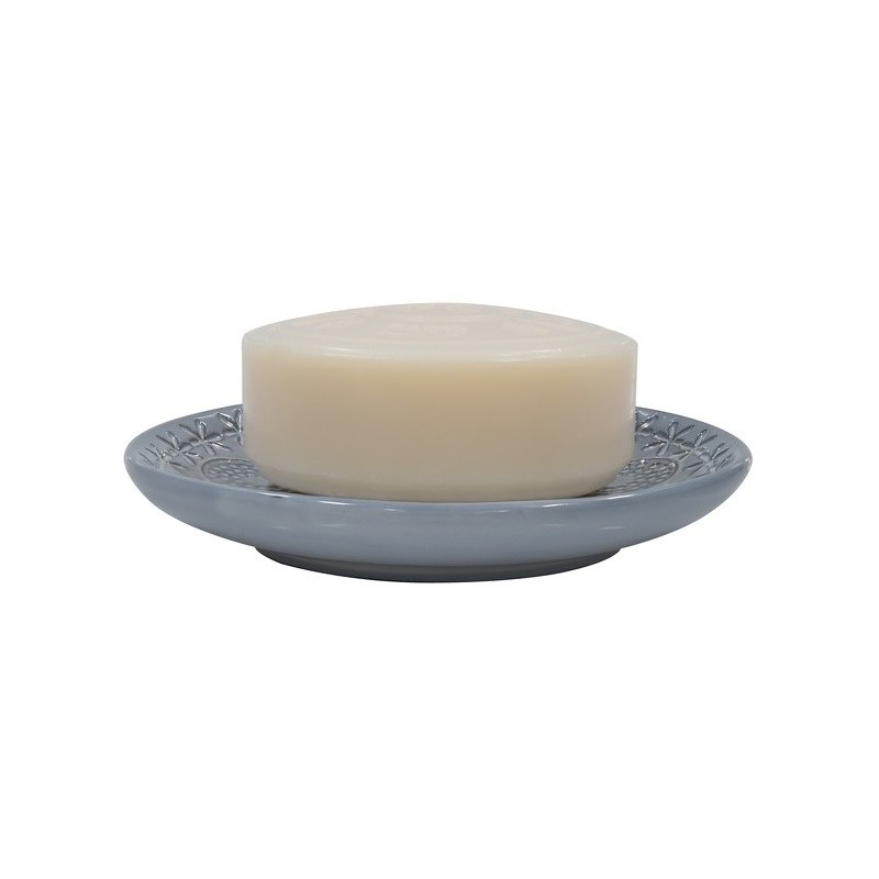 Spirella Porte savon Porcelaine RELIEF Gris Spirella